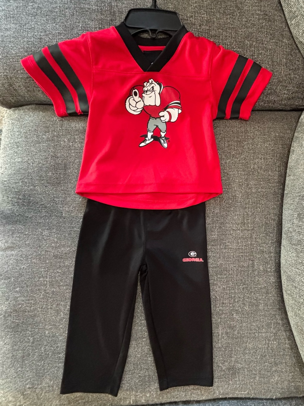 Georgia Bulldogs Baby Top and Pants Set